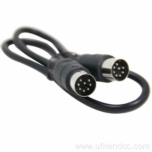 Connector Mini Din Cable Audio Video date Cable